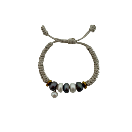 Pulsera Perlas colores
