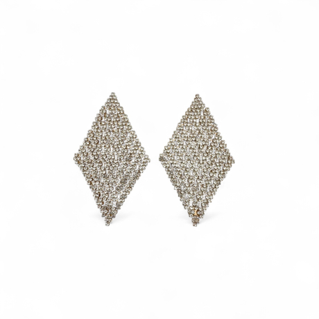 Pendientes malla Swarovski 