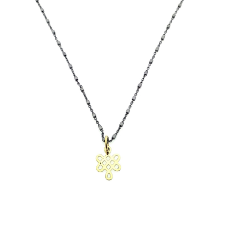 Colgante nudo infinito oro...