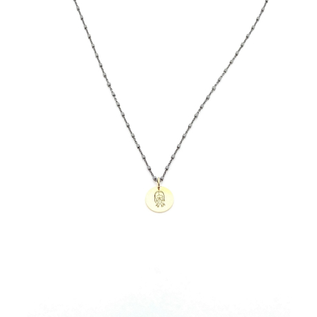 Colgante Namaste oro...