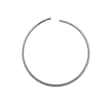 Collar rígido acero con...