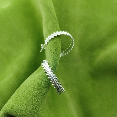 Criollas plata filigrana