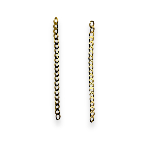 Pendientes largos plata...